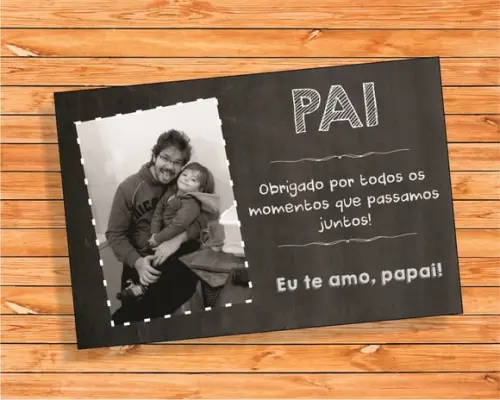 Cartão Pai e Mãe - Arte Digital