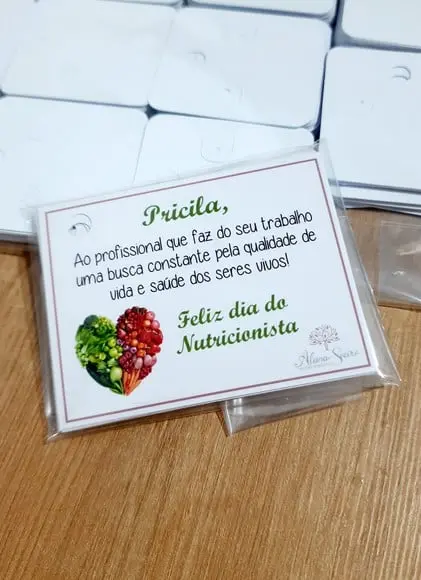 Cartão Dia do Nutricionista