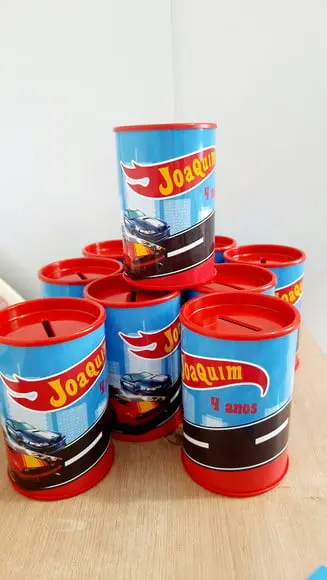 Cofrinho Hotwheels - Carros