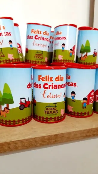 Cofrinhos Fazendinha - Dia das Crianças