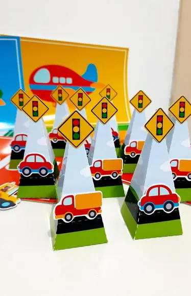 Cone Meios de Transporte - 10 cm