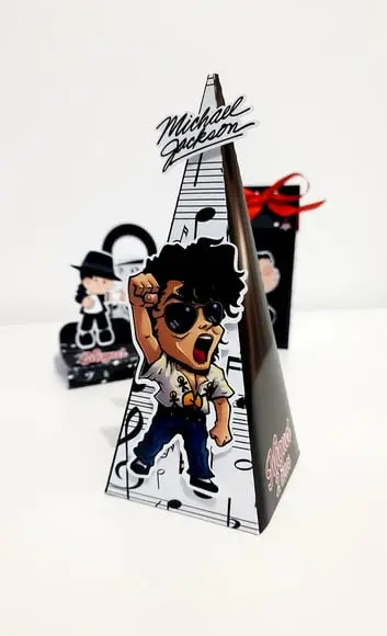 Cone Pirâmide 10 cm - Michael Jackson