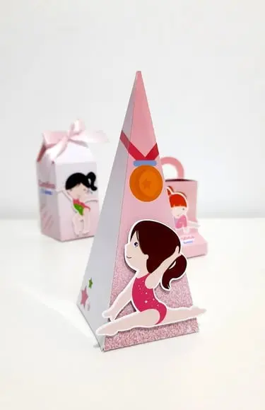 Cone Pirâmide 10 cm - Ginástica Rítmica