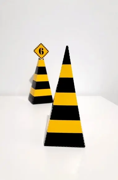 Cone Trânsito - 10 cm