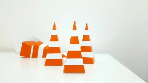 Cone Trânsito - 10 cm