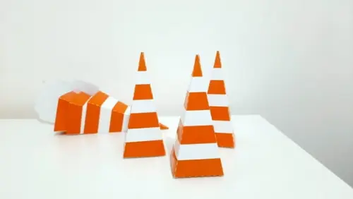 Cone Trânsito - 10 cm