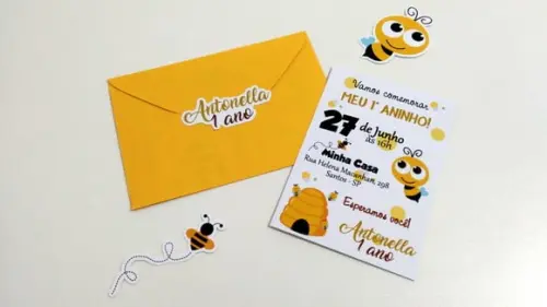 Convite Abelha