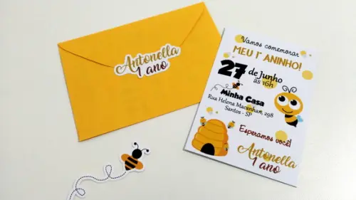 Convite Abelha