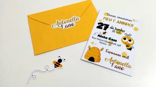 Convite Abelha