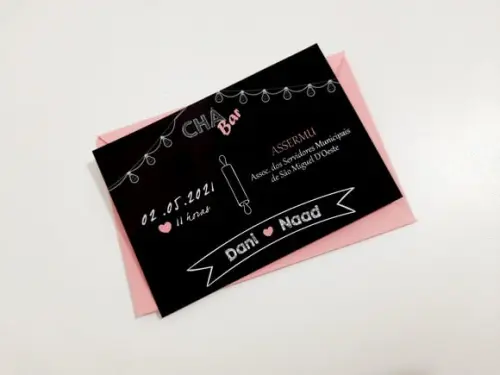 Convite Chá Bar