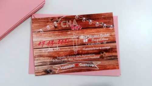 Convite Chá Bar