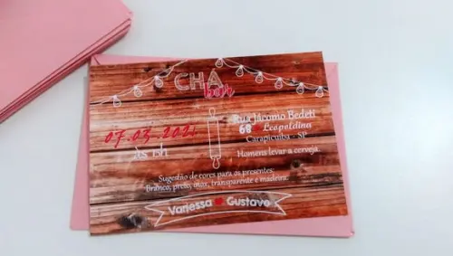Convite Chá Bar