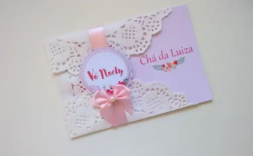 Convite Chá de Bebê