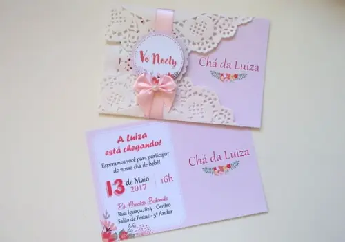 Convite Chá de Bebê