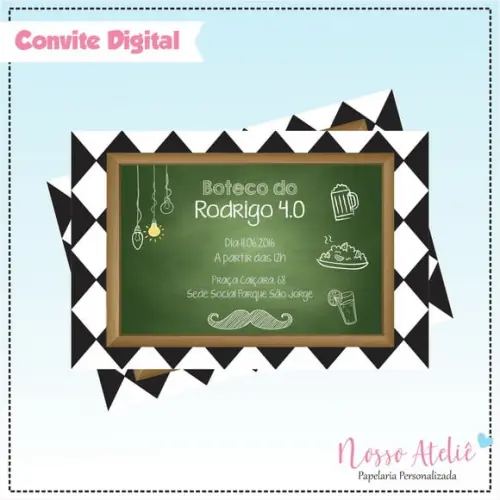 Convite Digital - Boteco