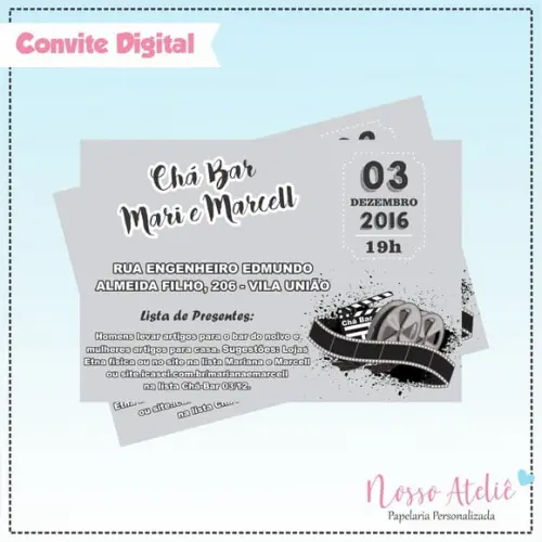 Convite Digital - Cinema