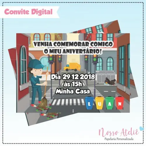 Convite Digital - Gari