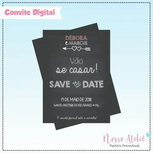 Convite Digital - Save the Date