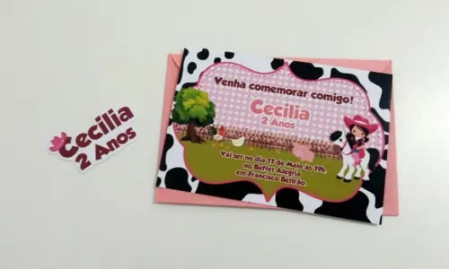 Convite Fazendinha