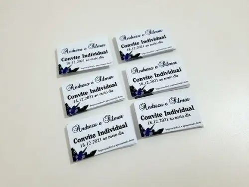Convite Individual - Floral
