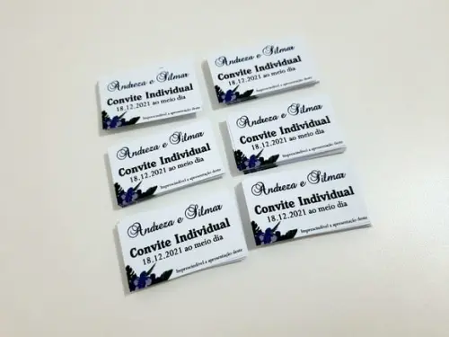 Convite Individual - Floral
