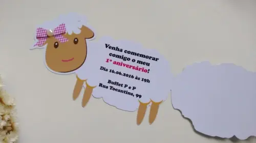 Convite Ovelinha
