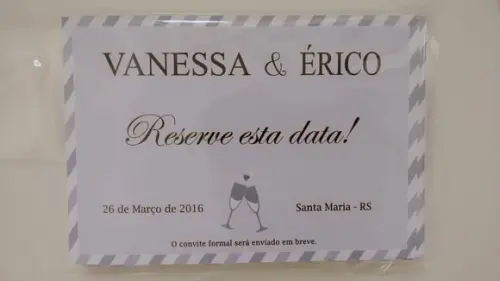 Convite Save the Date