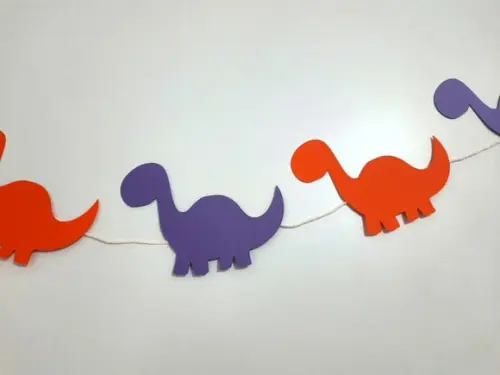 Dinossauros para varal