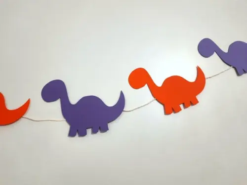 Dinossauros para varal