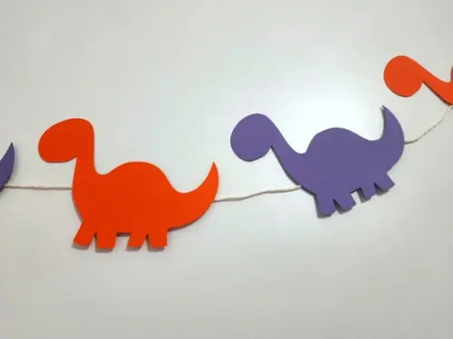 Dinossauros para varal