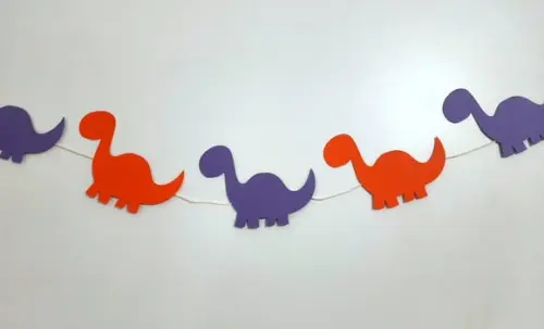 Dinossauros para varal