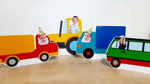 Display de Mesa - Meios de Transporte