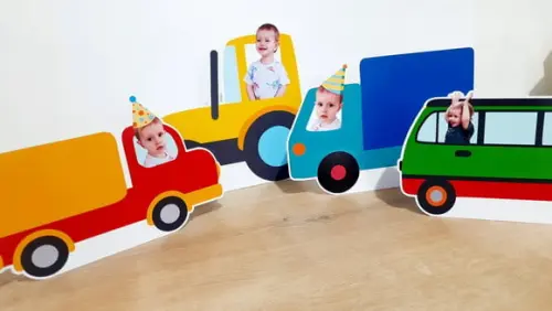 Display de Mesa - Meios de Transporte