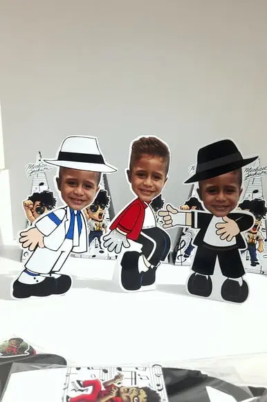 Display de Mesa Personalizado - Michael Jackson