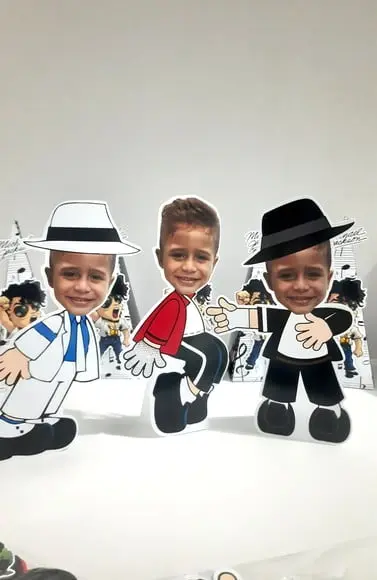 Display de Mesa Personalizado - Michael Jackson