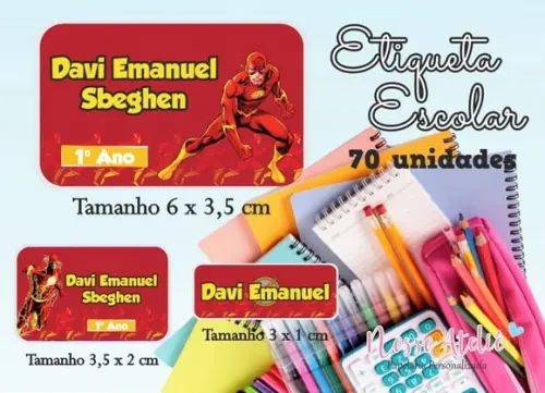Etiqueta Escolar