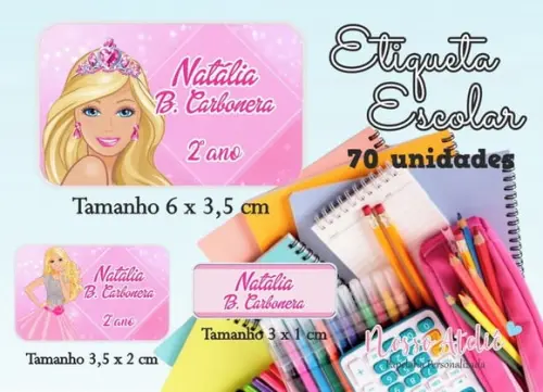 Etiqueta Escolar
