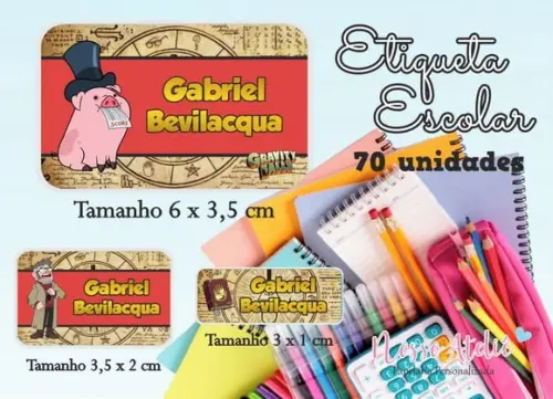 Etiqueta Escolar