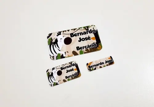 Etiqueta Escolar - Safari