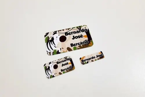 Etiqueta Escolar - Safari