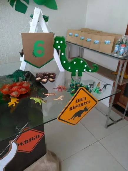 Flâmula Dinossauro