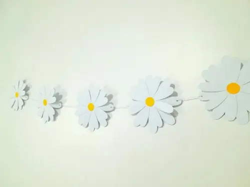 Flor para Varal de Margaridas