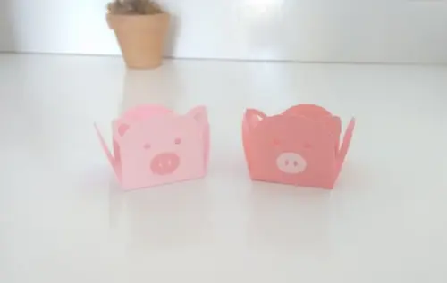 Forminha Porquinho em Scrap