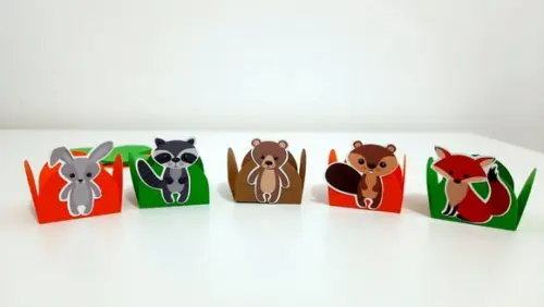Forminhas - Animais do Bosque