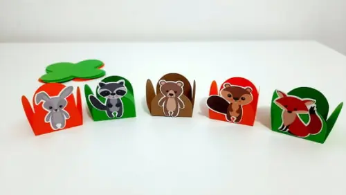 Forminhas - Animais do Bosque