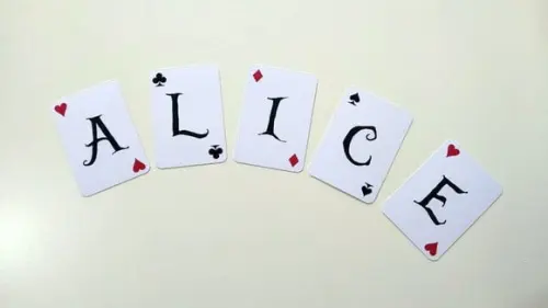 Frete Grátis: Painel de Cartas-alice no País das Maravilhas