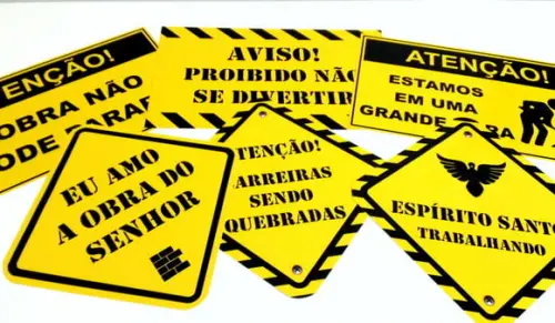 Frete Grátis: Placas Decorativas - Igreja