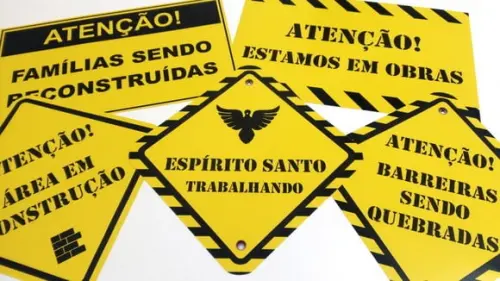 Frete Grátis: Placas Decorativas - Igreja