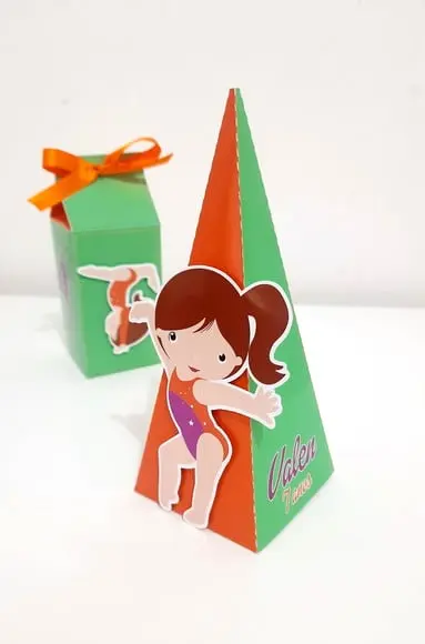 Kit Caixa Milk e Cone - Ginástica Rítmica