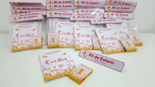 Kit De Colorir - Jardim Encantado